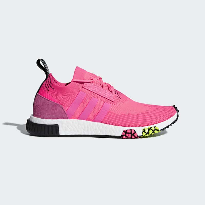 Adidas originals nmd clearance racer in neon pink